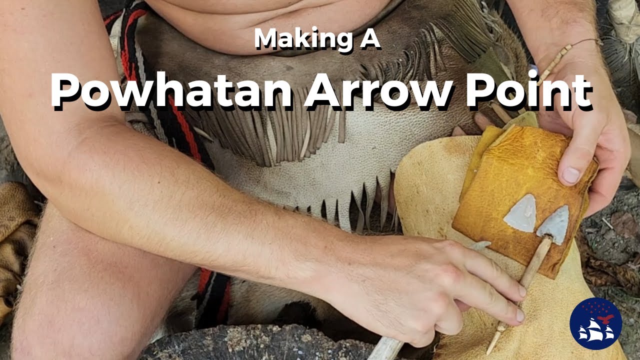 Primed and Loaded | Making A Powhatan Stone Arrow Point