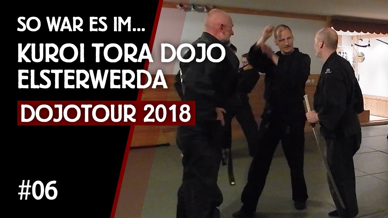 DojoTour 2018 | Ninjutsu lernen - Gast im Kuroi Tora Dojo Elsterwerda bei Thomas Stolz - Muto dori