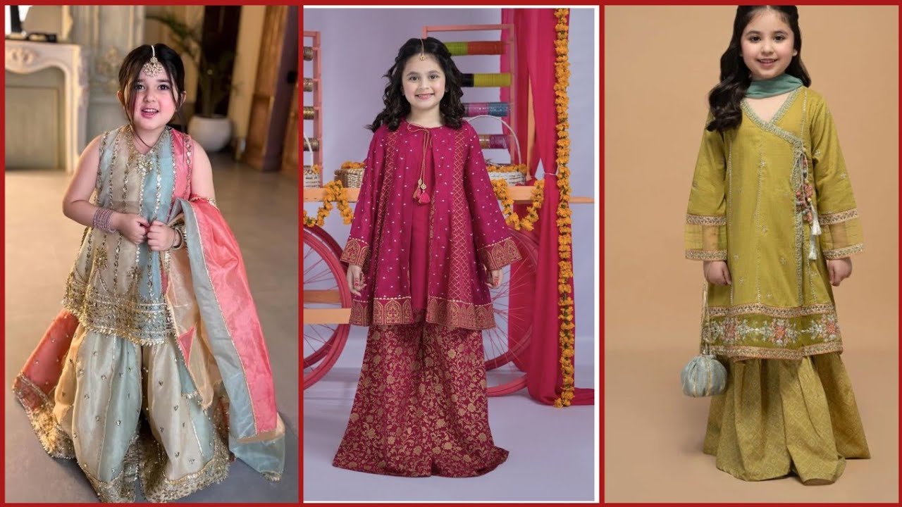 Latest Sharara Suit Design For Girls/Latest Ethnic Wear Design For Girls 