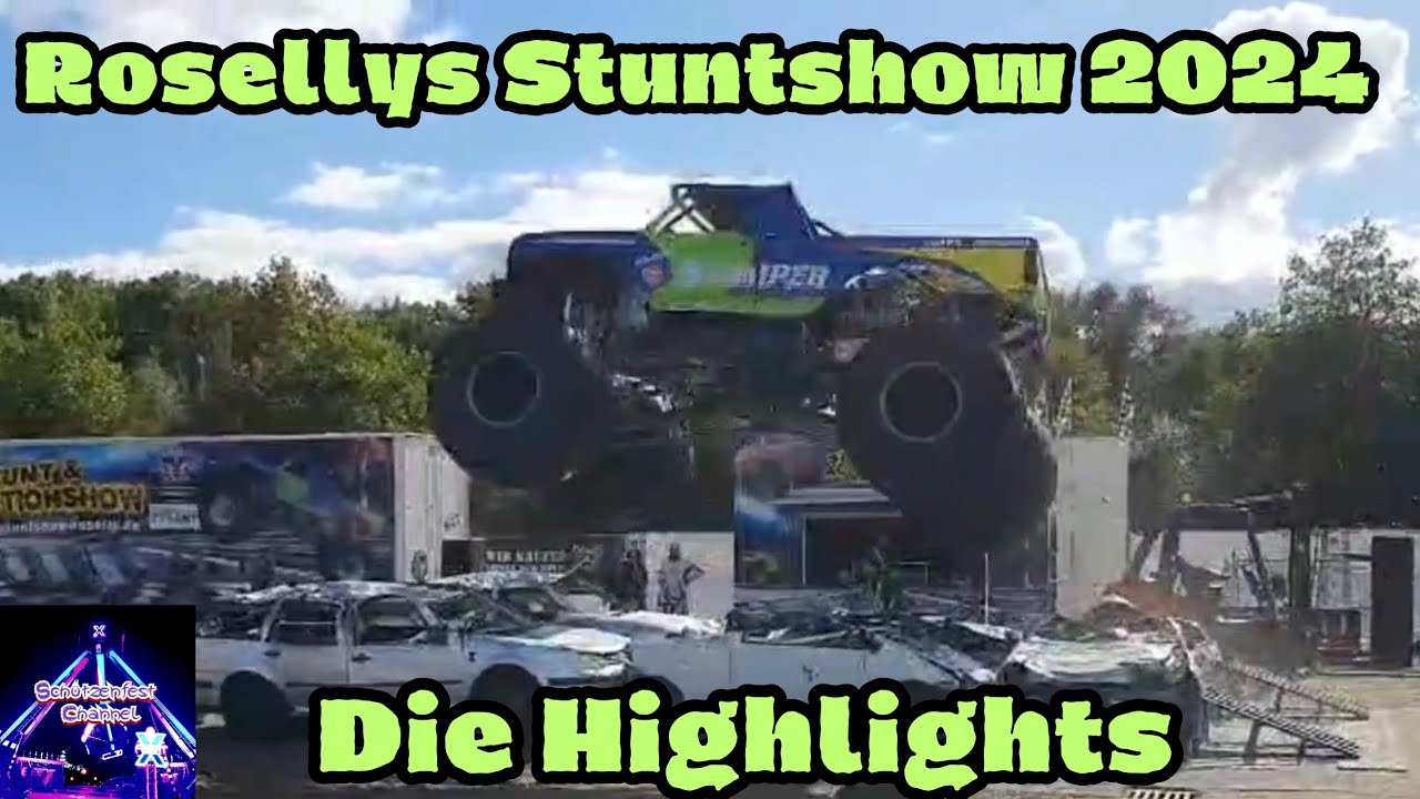 Roselly Stunt- und Actionshow 2024 - Highlights