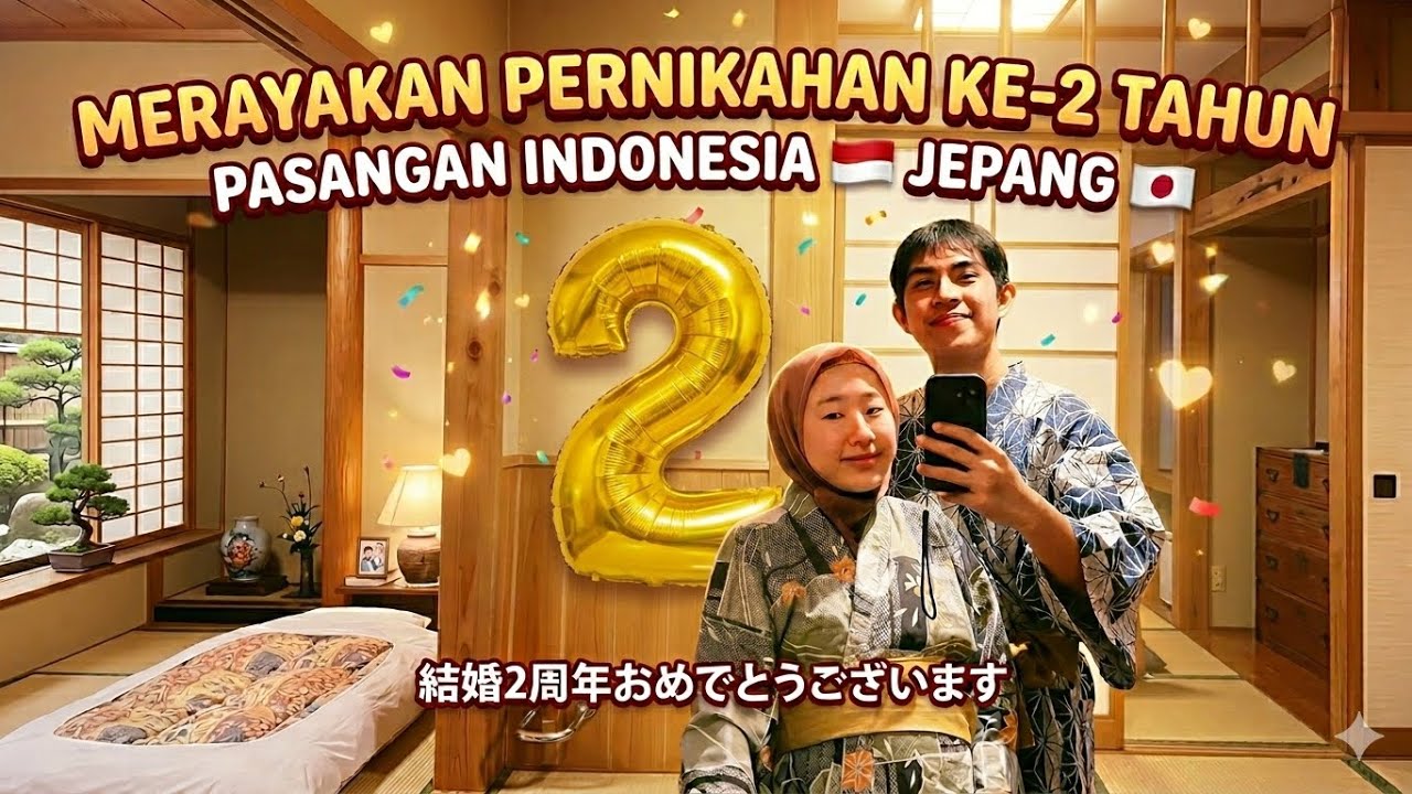 Anniversary ke-2: Suka Duka Menikah dengan Orang Jepang 🇯🇵🇮🇩