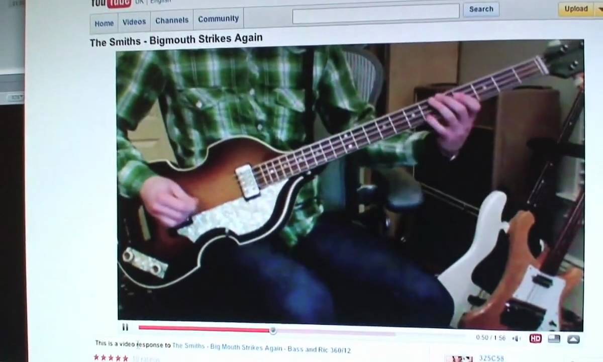 COVER: The Smiths - Bigmouth Strikes Again - with 325C58