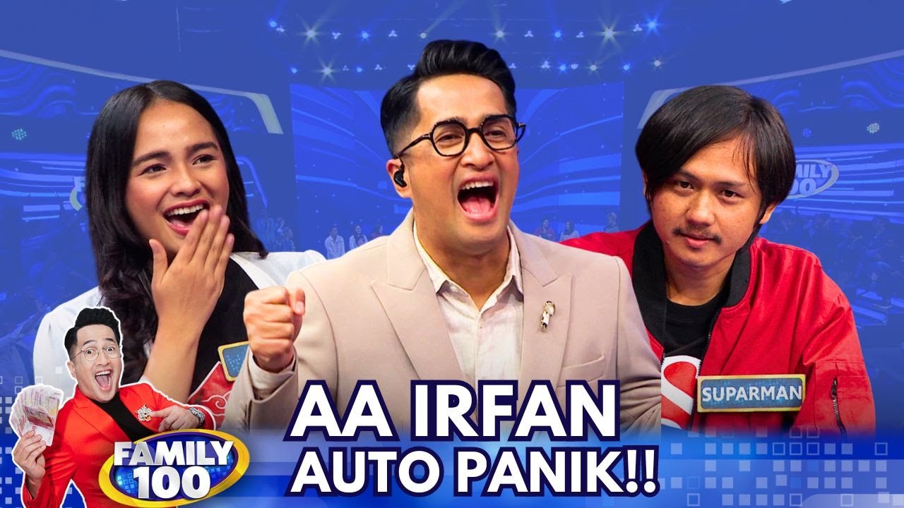 Aa Irfan Ketar Ketir karena Layangan Terbang & Suparman Reborn 3 - Family 100 (11/3/24)