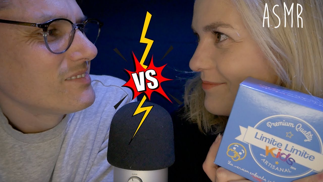 ASMR FR 😂 ASMR en couple - On s'affronte à Limite Limite