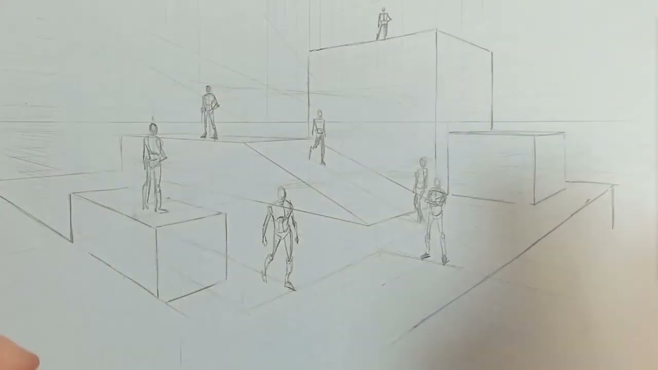 Как рисовать фигуры в перспективе — Дэвид Финч (рус. перевод)