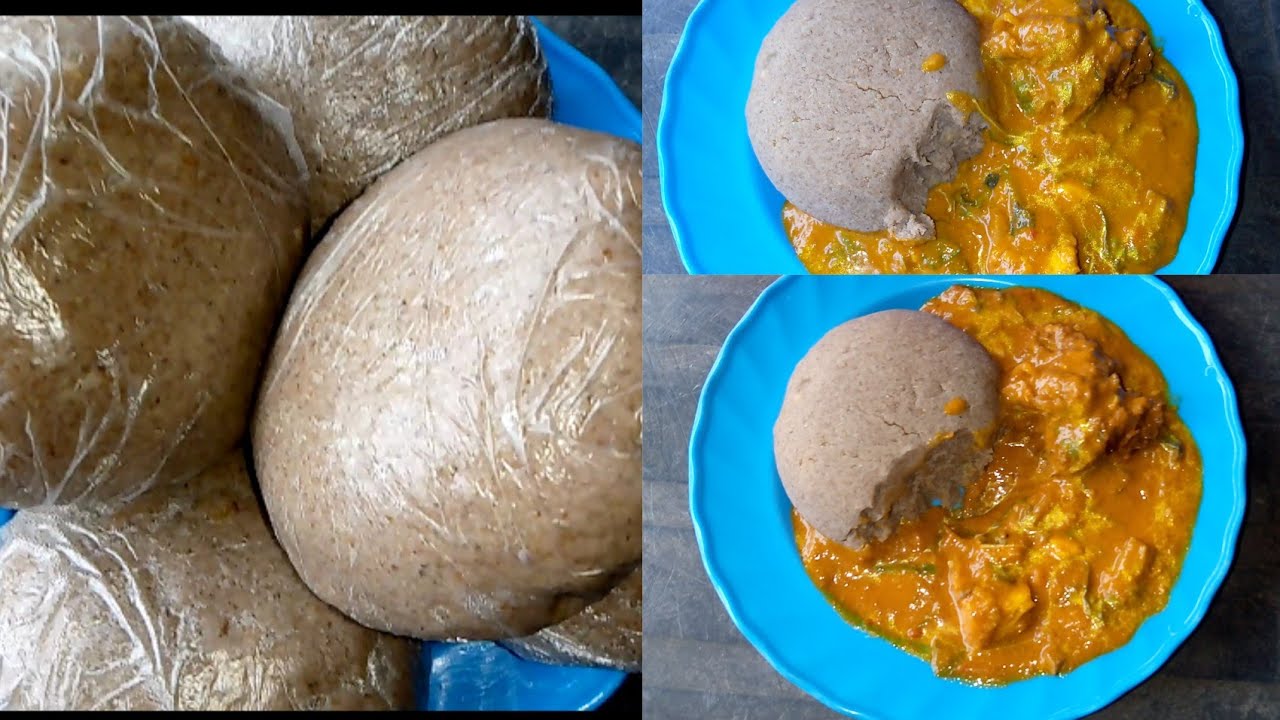 How to Make Tigernut Fufu || Low cab diet