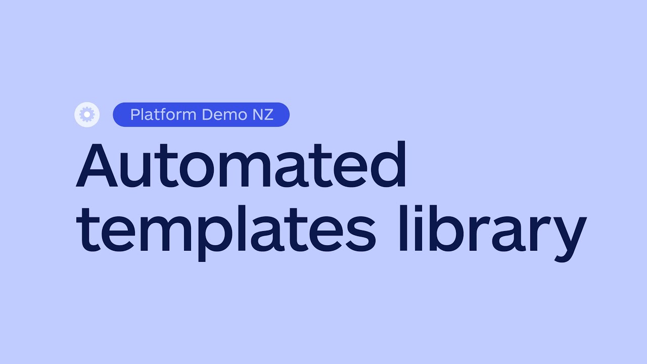 PLATFORM DEMO | Performance reviews: Automated template library
