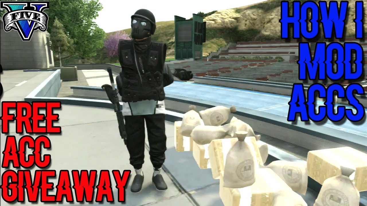 HOW I MOD ACCOUNTS+GIVEAWAY FREE ACC.#2| GTA V ONLINE|