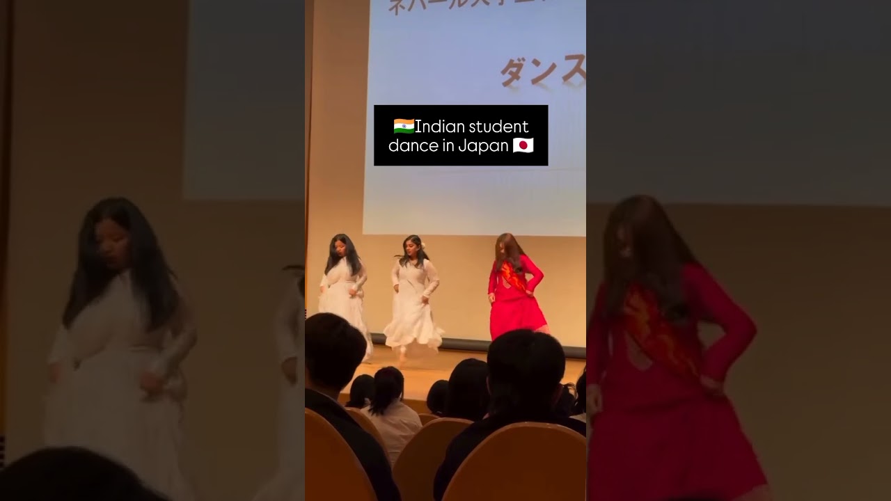Hindi 🇮🇳song performed by indian student in Japan university 🇯🇵