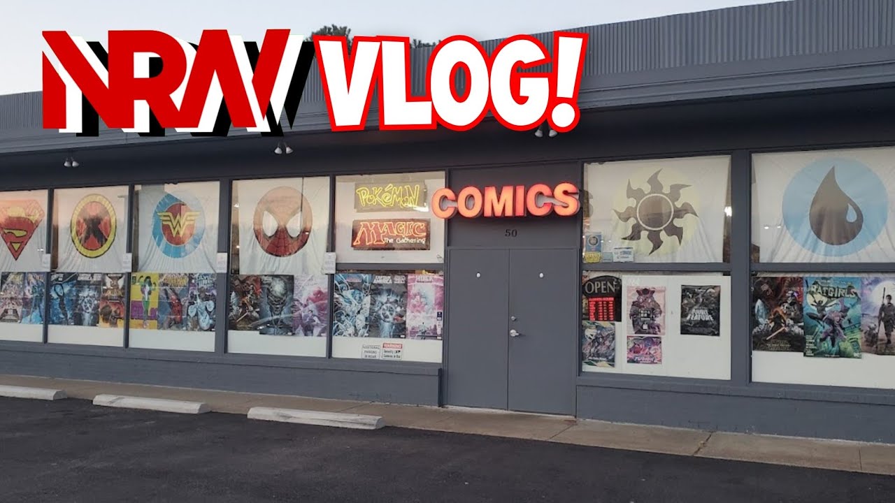 Atomic Comics Emporium! Hampton, Virginia! A NRW VLOG!