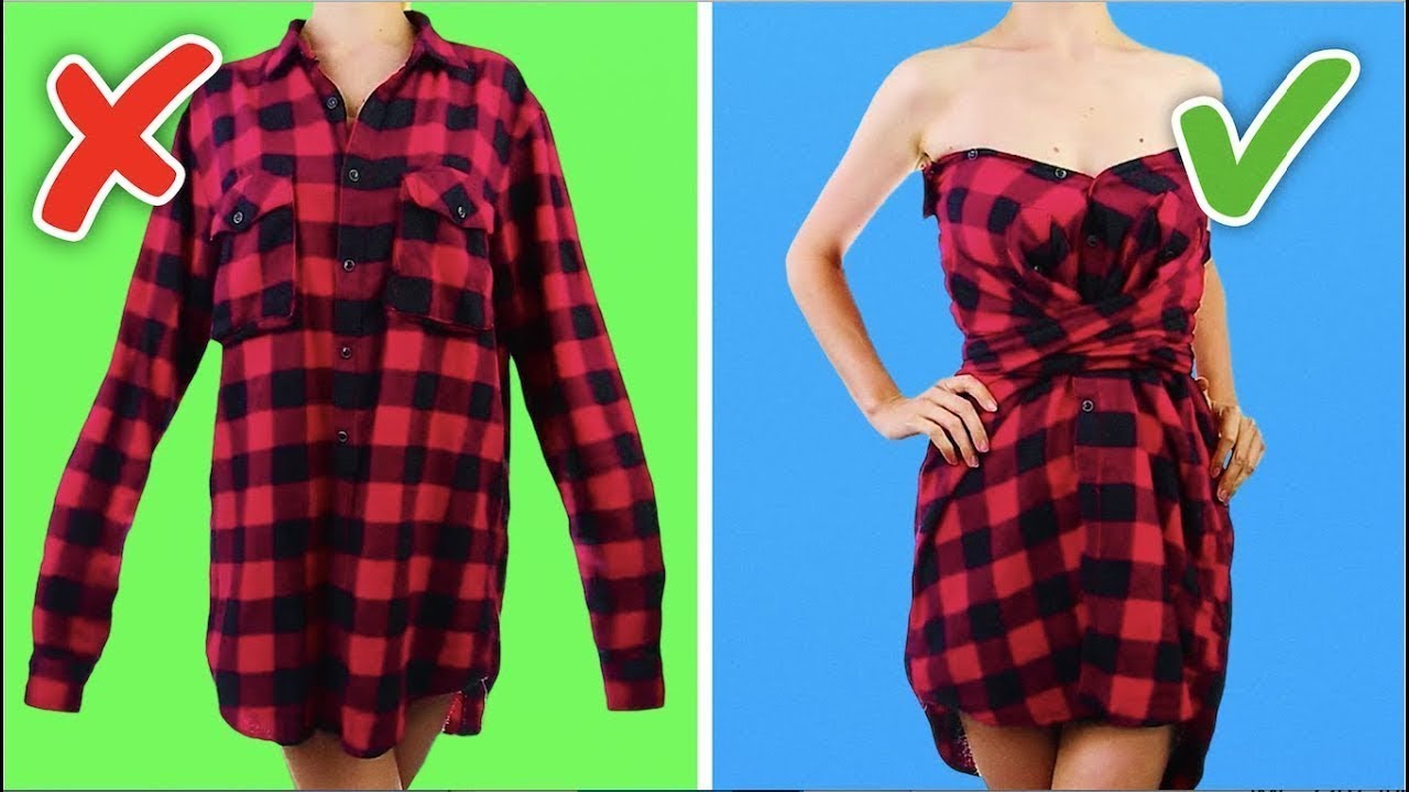 33 نصيحة عملية وحرفة سهلة وبسيطة للملابس