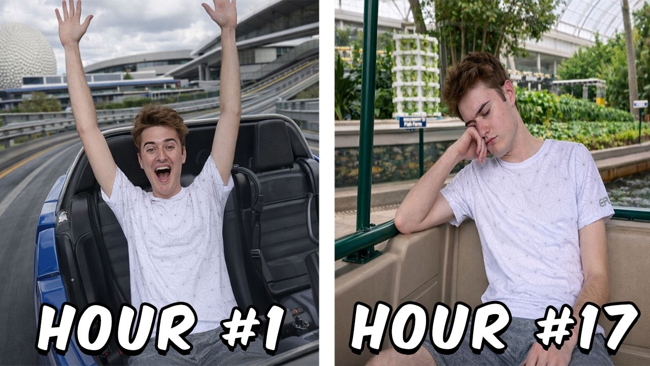 I Lived At Epcot Until I Rode Every Single Ride