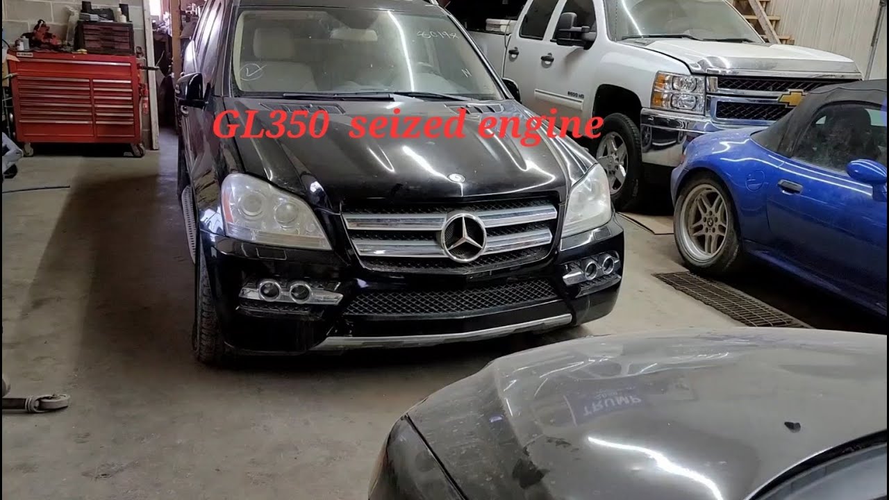 GL 350 seized engine project with #ruva.a  n 1