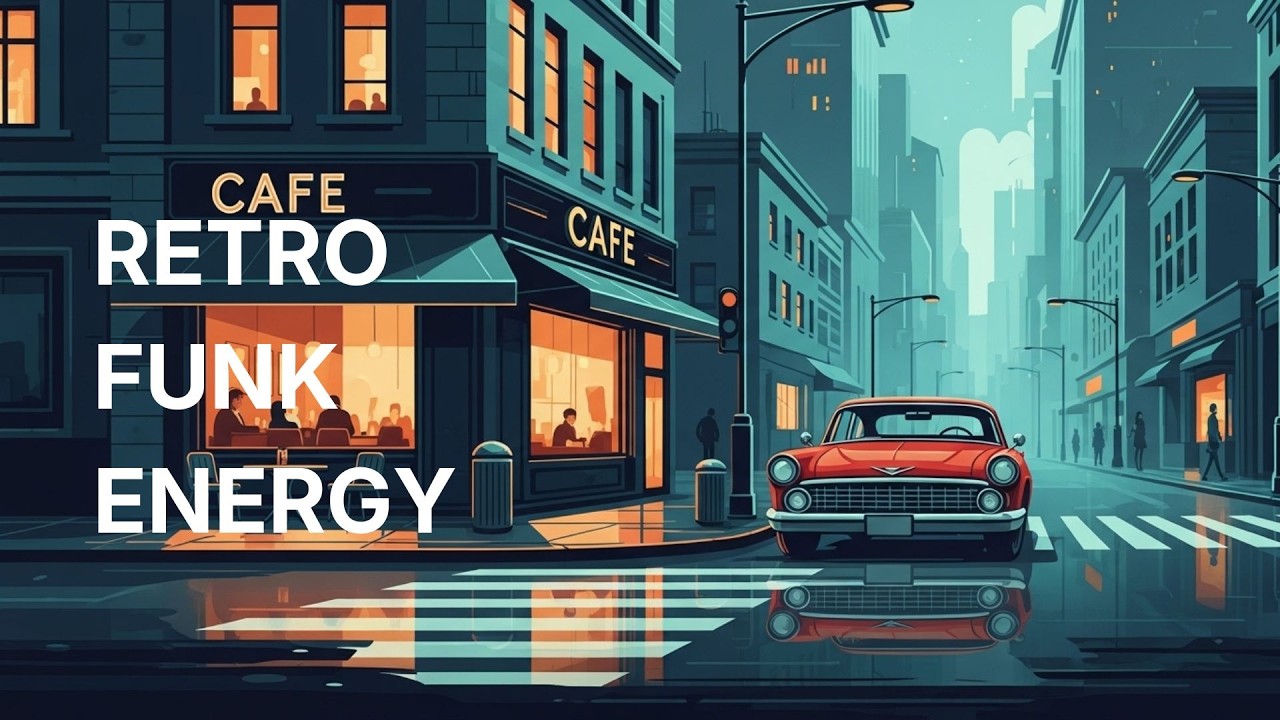 Retro Funk Energy — Jazz Groove for Work & Focus 🎷