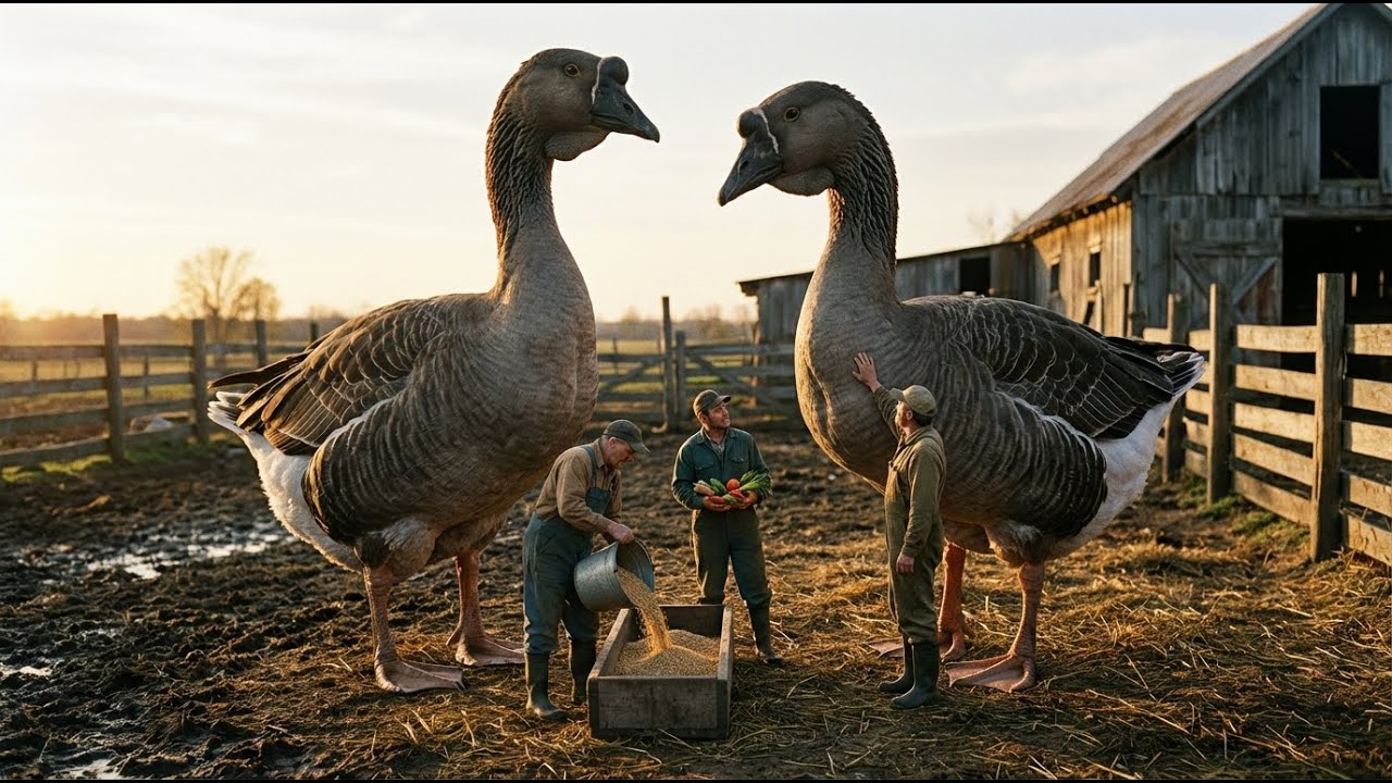 African Goose Farming Documentary | Real Farm, Real Work