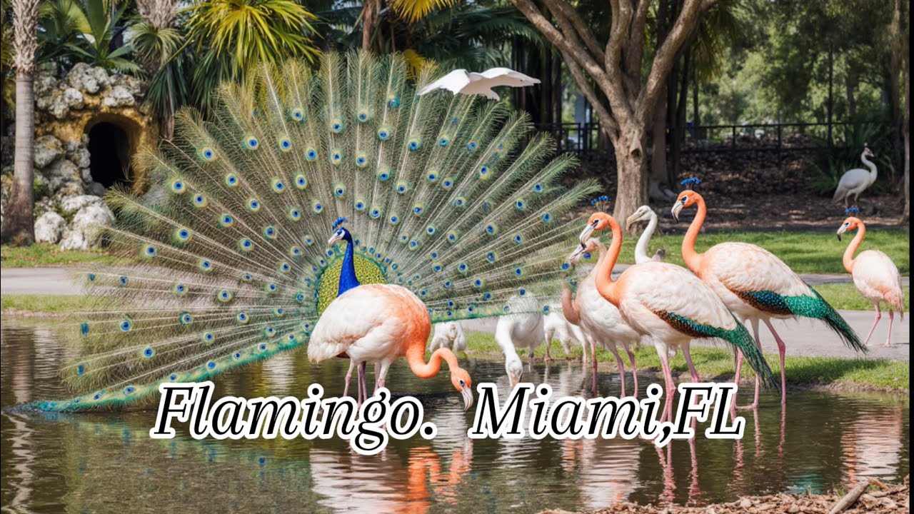 [4K]🇺🇸Exploring Flamingo Gardens🌺 Florida’s🐊Botanical Paradise🎄January, 2026