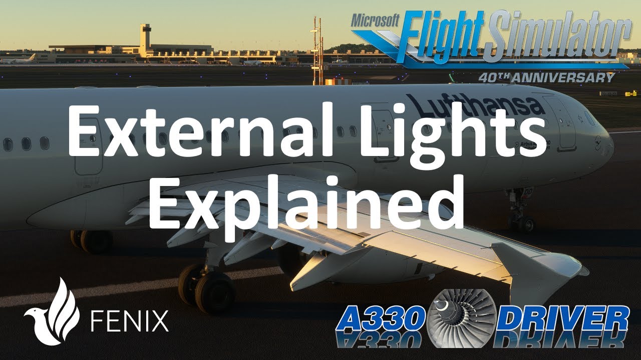 WHICH is WHICH? A320 Family EXTERNAL LIGHTS in DETAIL | Real Airline Pilot
