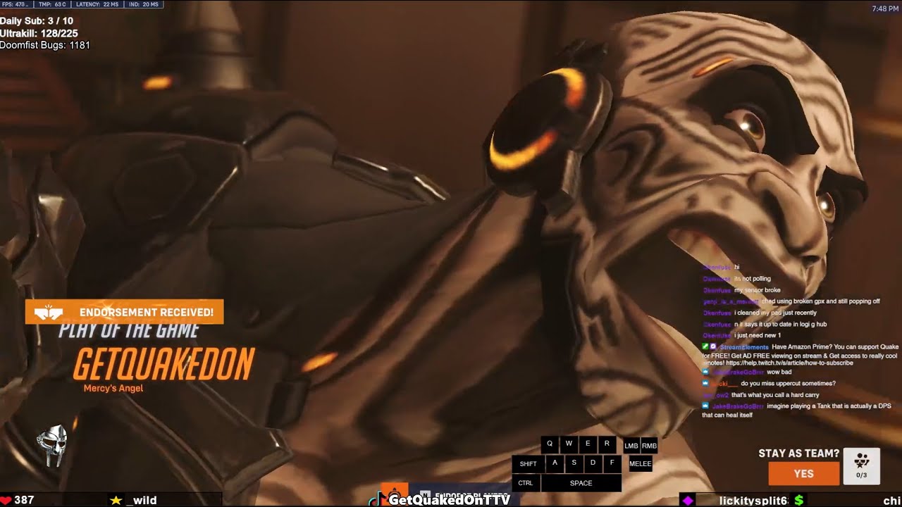 Overwatch 2 Rollout Doomfist God GetQuakedOn Decimating Whole Enemy Team