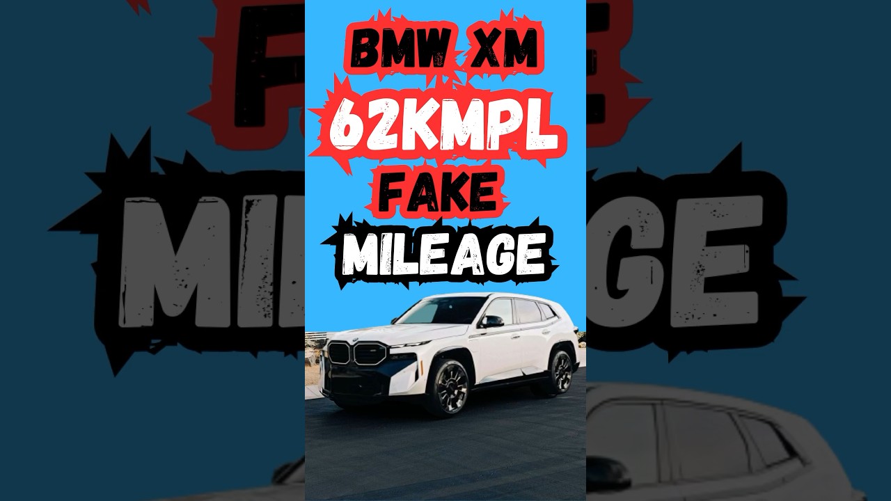 Reality of 62kmpl mileage from BMW XM