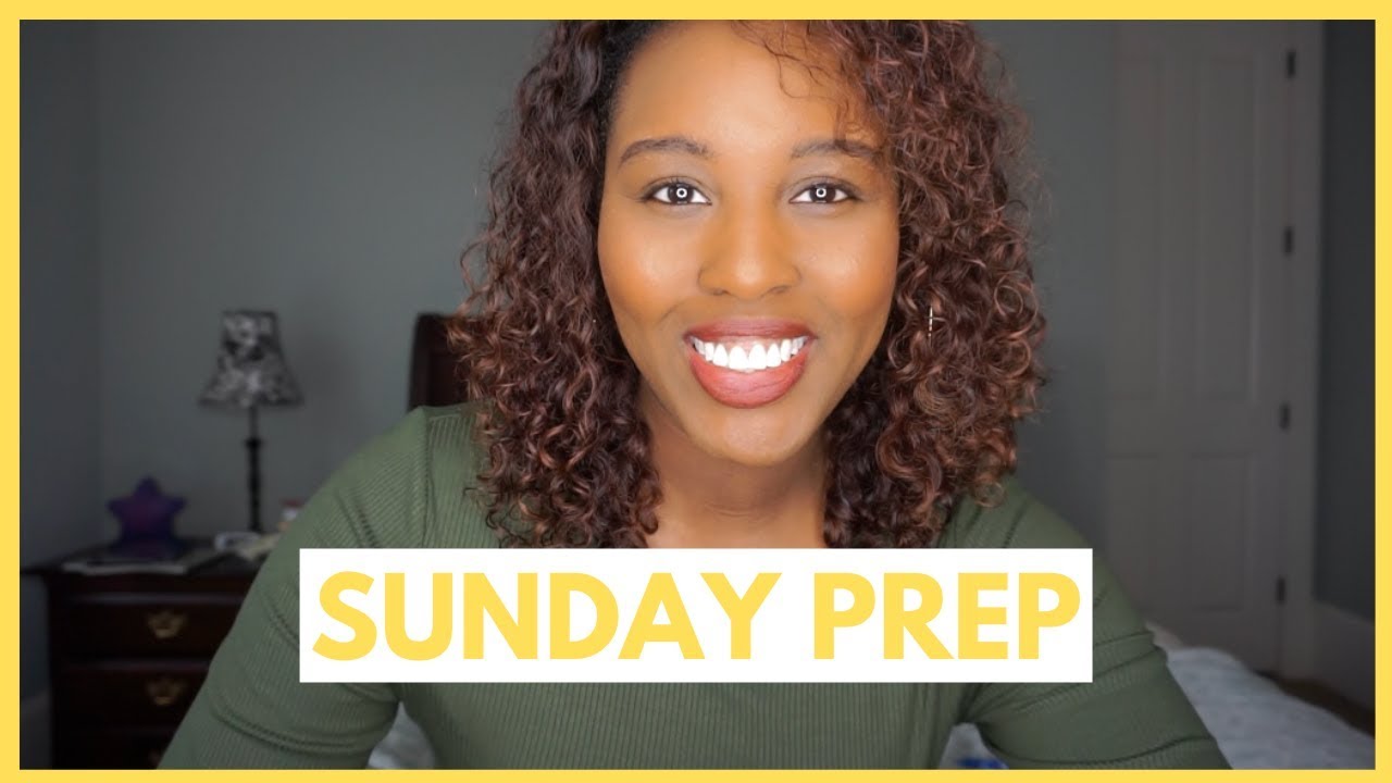 Sunday To-Do List for a Productive Week