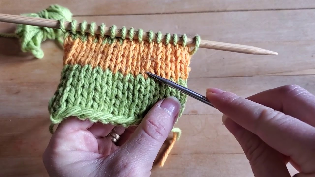 Tutoriel Tricot - Fil de survie après-coup (afterthought lifeline)