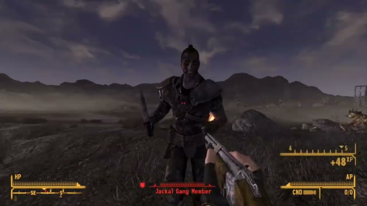 No catchy titles, just survival, fire and enjoying the land - Fallout New Vegas