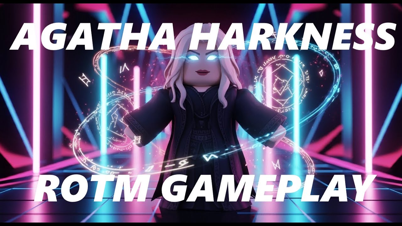 AGATHA HARKNESS GAMEPLAY | ROTM | ROBLOX |