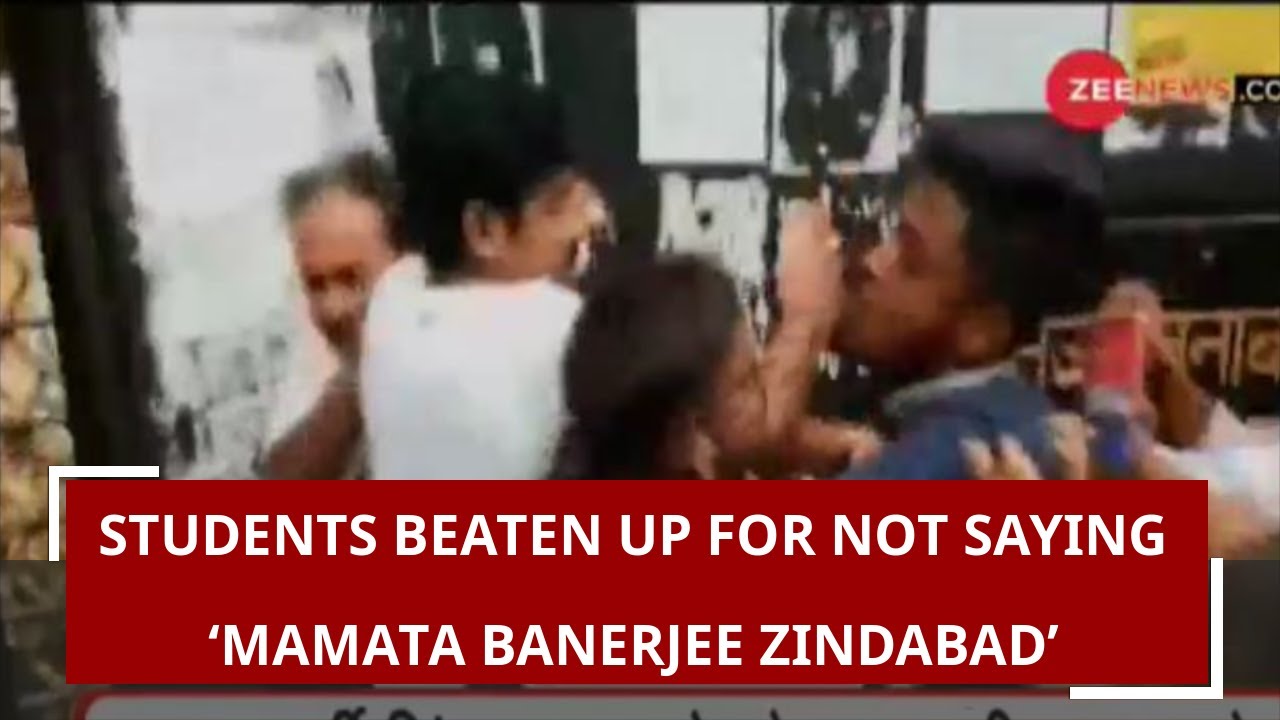 TMC members beat up students for not saying &lsquo;Mamata Banerjee Zindabad&rsquo;
