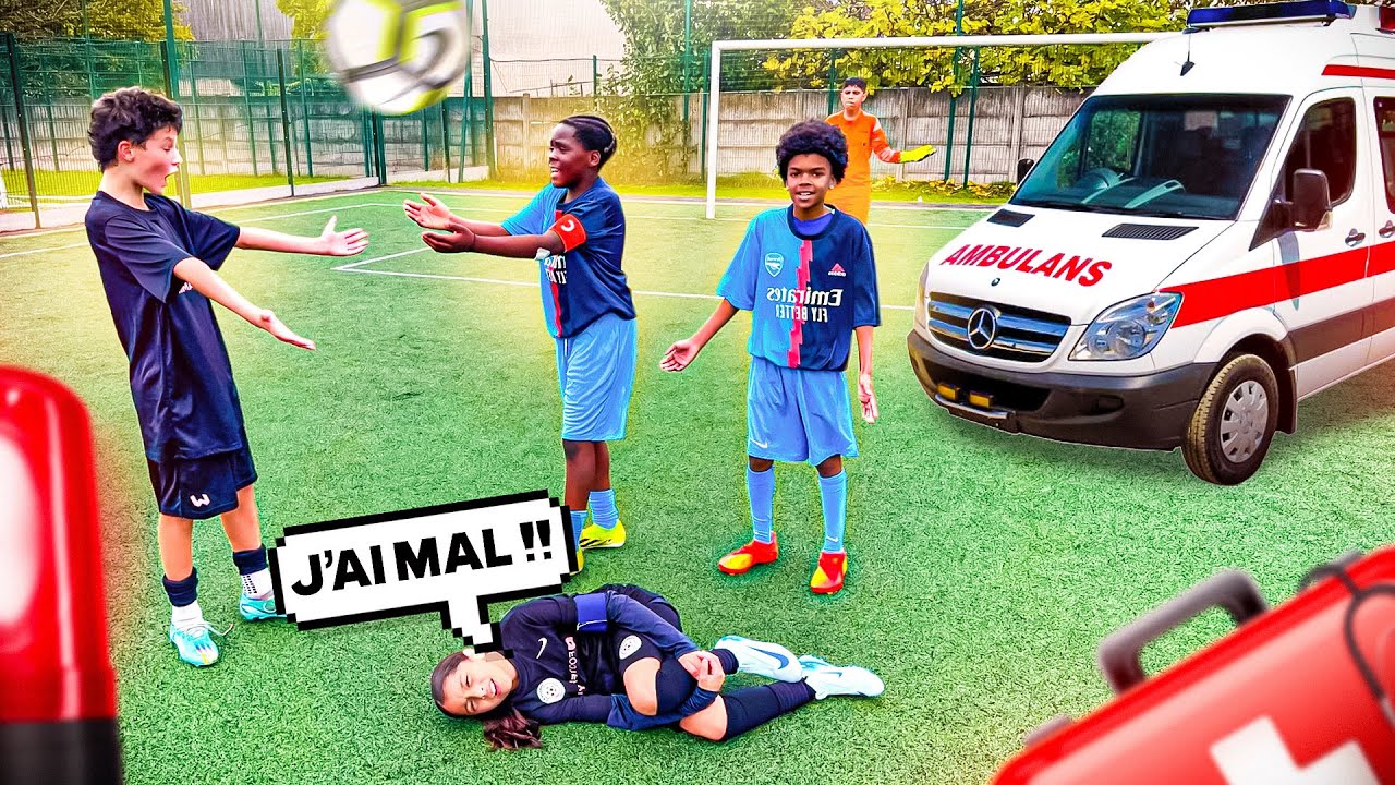MYRIAM SE BLESSE GRAVEMENT DURANT CE MATCH ELLE VA A L'HOPITAL?
