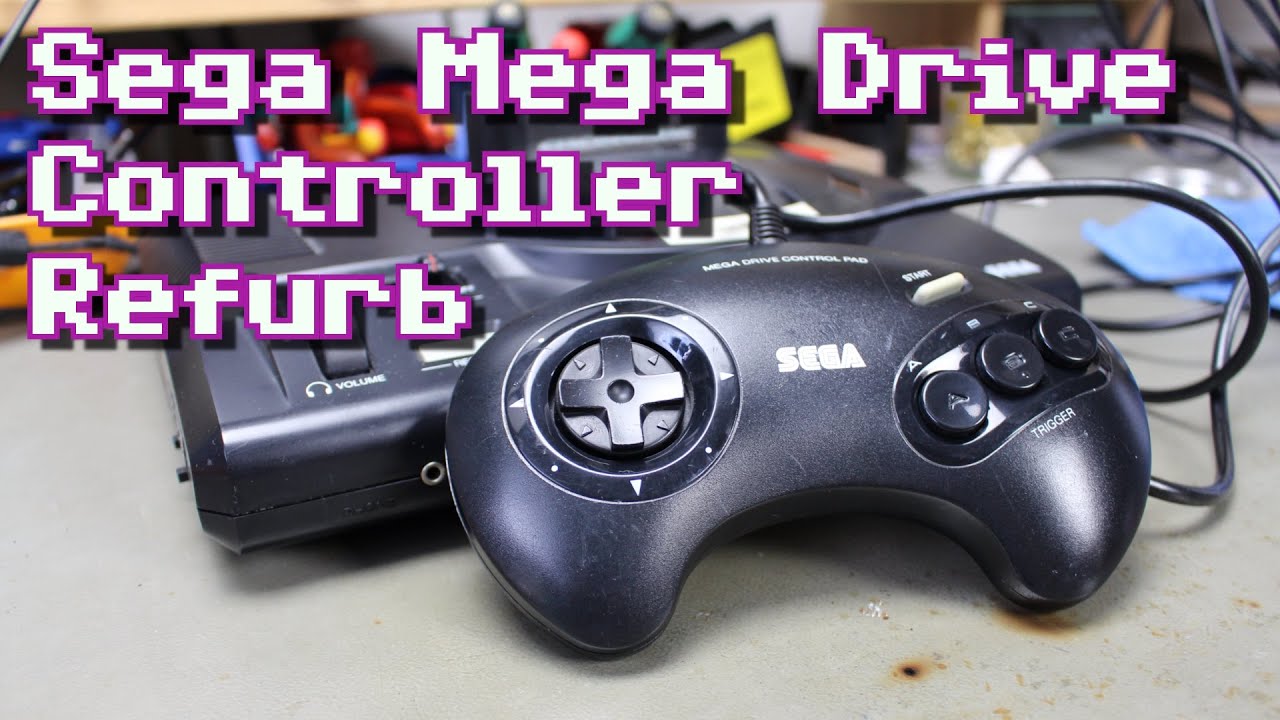 Sega Mega Drive Controller Restoration