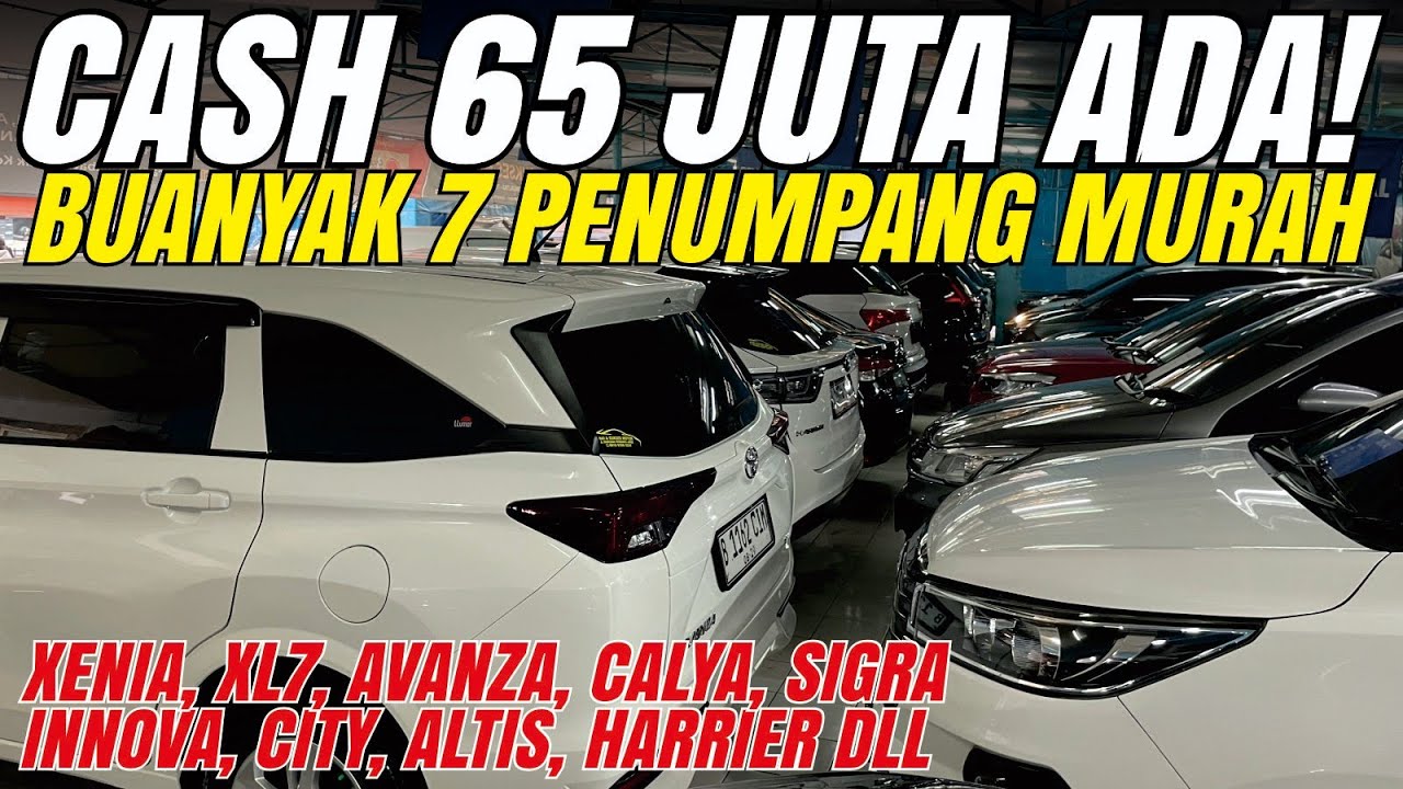 PAS BUAT MUDIK! MOKAS MURAH TANPA PR CASH & KREDIT TERMURAH DI INDONESIA 65 JUTA ADA, INNOVA XPANDER