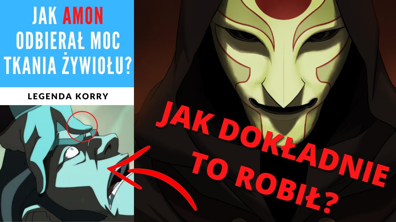 W jaki spos&oacute;b Amon odbierał moc tkania żywiołu? [KRONIKI AVATARA]