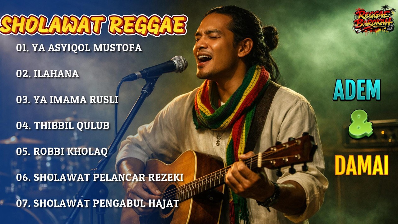 Sholawat Reggae Islami 🎧 Adem, Santai, Penuh Keberkahan || YA ASYIQOL MUSTOFA - NISSA SABYAN (COVER)