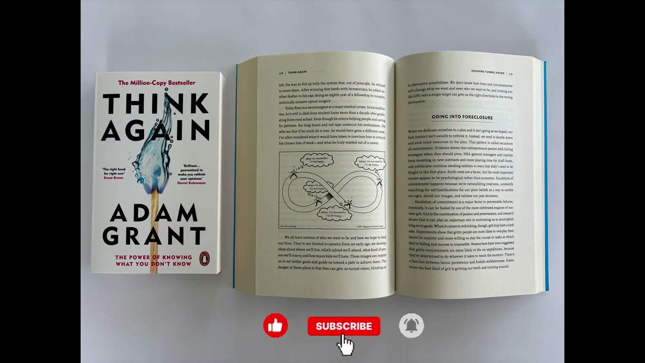 Think Again &mdash; Adam Grant | Why Rethinking Beats Knowing