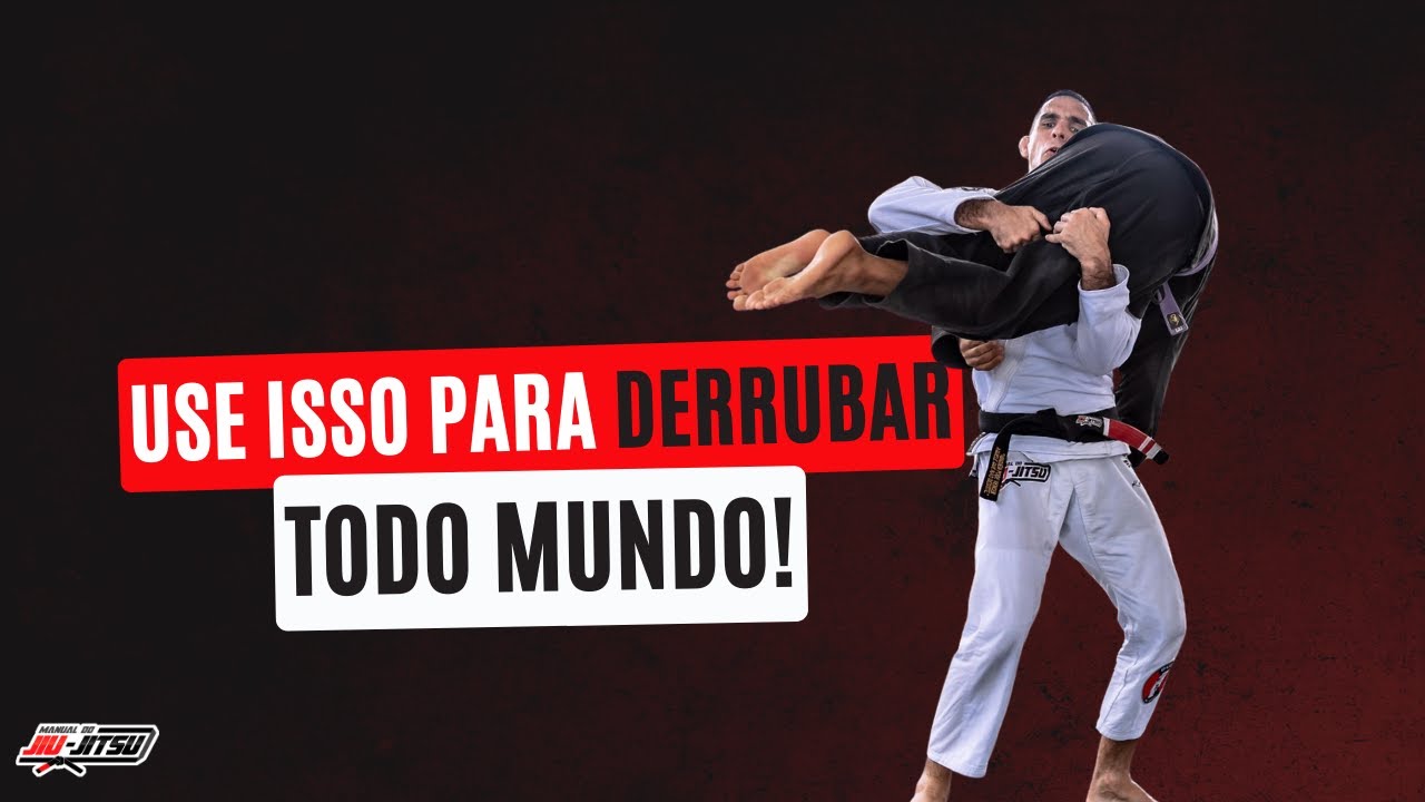 Aprenda 3 Quedas Básicas que Funcionam da Faixa branca a Preta