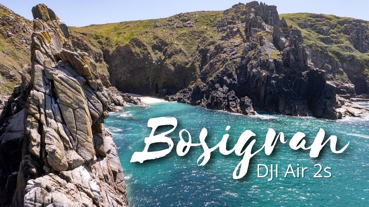 Bosigran in Summer / Cornwall UK / 4K DJI Air 2s
