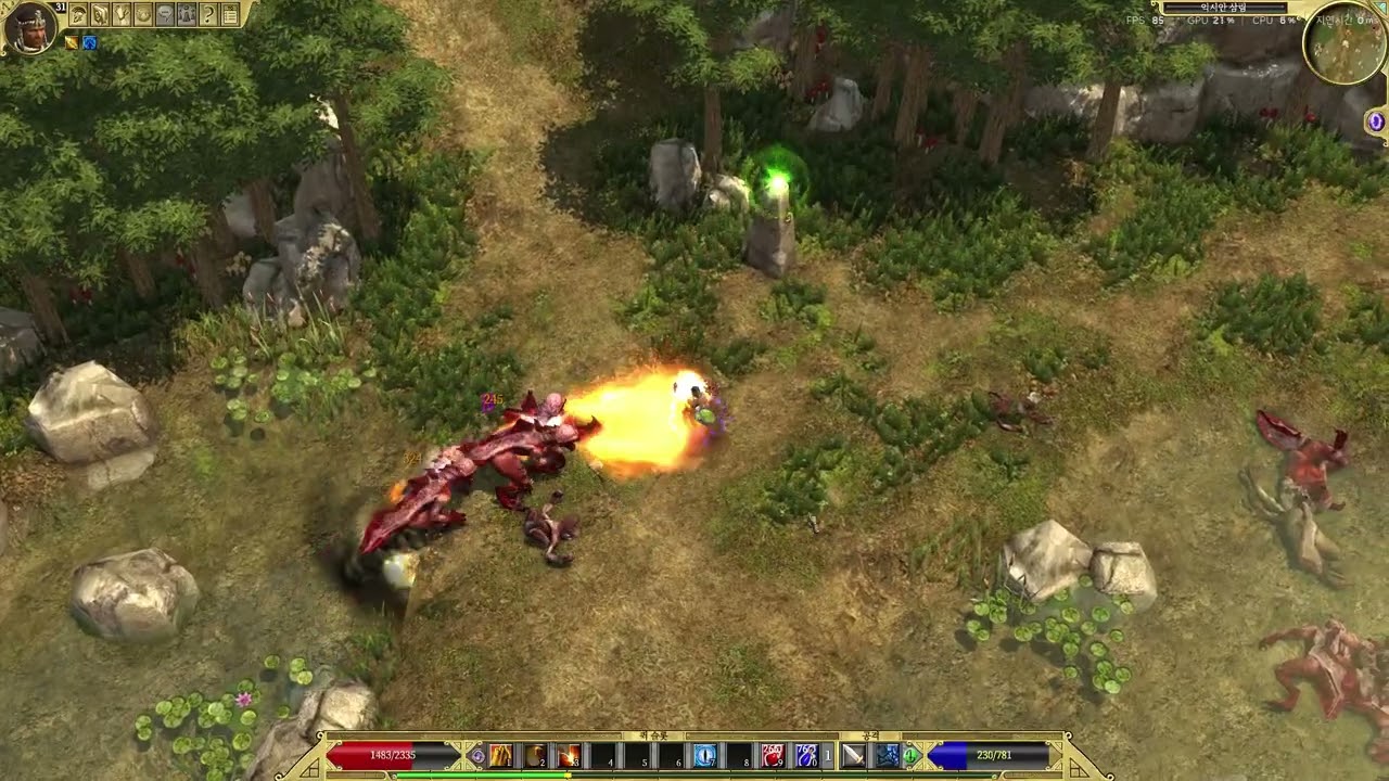 타이탄퀘스트 구현자 키우기#05 Titan Quest Anniversary Edition Blast#05  Evoker