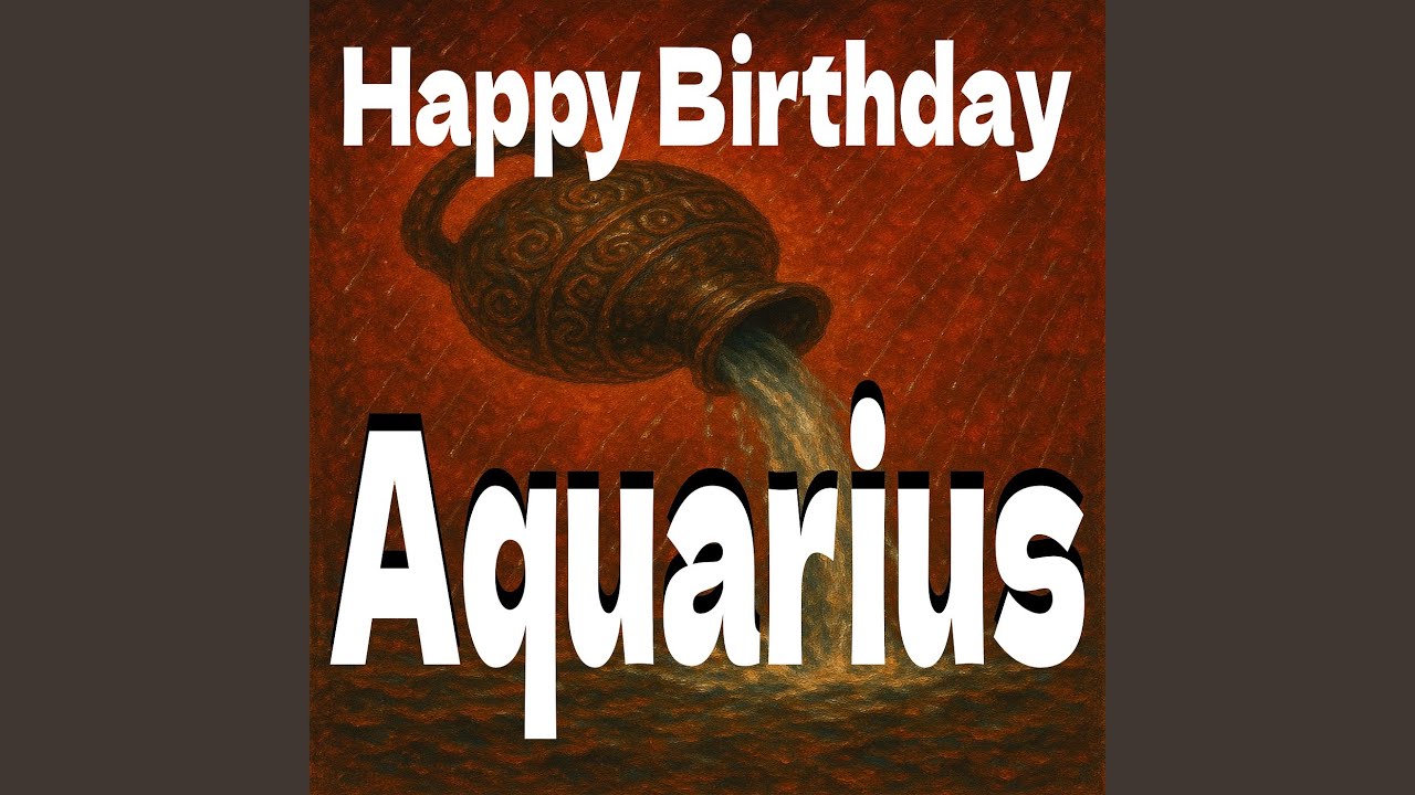 Happy Birthday Aquarius
