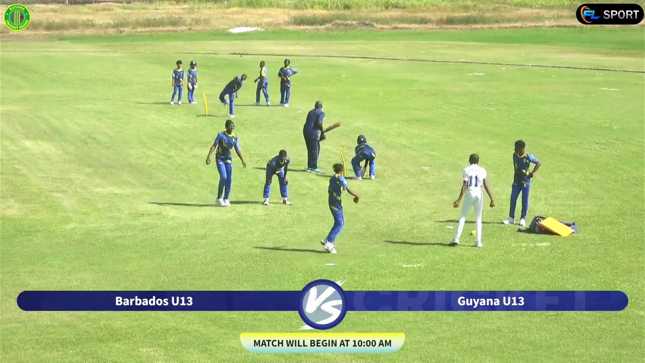 GUYANA CRICKET BOARD / BARBADOS CRICKET ASSOCIATION UNDER 13 TOUR OF GUYANA 2025