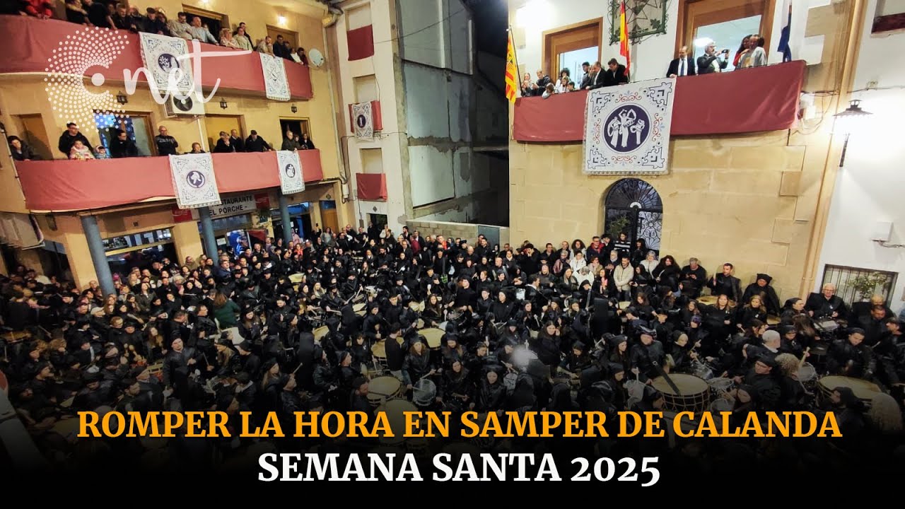 ROMPER LA HORA  Samper de Calanda | SEMANA SANTA 2025