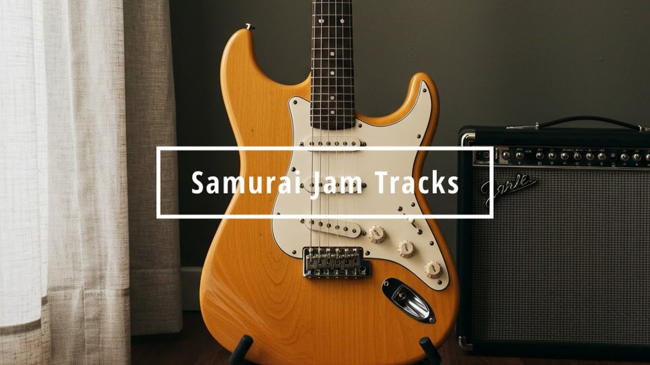 Mellow Neo Soul RnB Guitar Backing Track in G minor
