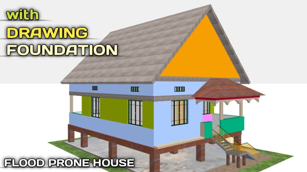 Flood-resistant houses in kerala l Flood proof house l flood proof house design