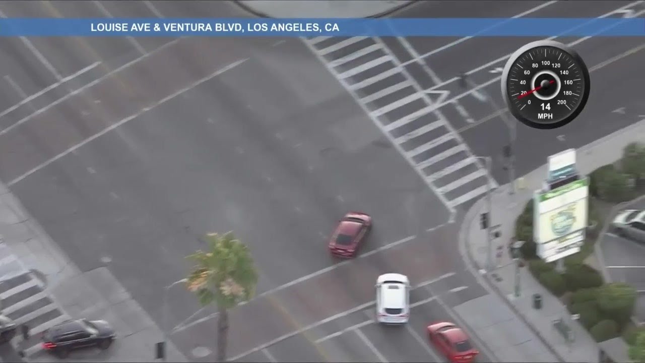 DUI pursuit suspect crashes | Los Angeles Car Chases