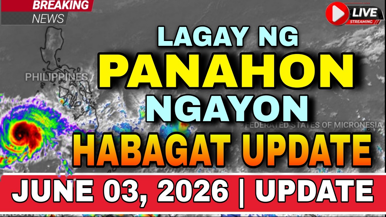 ALERTO SA MALALAKAS NA PAG-ULAN DULOT NG HABAGAT!‼️😱 | WEATHER UPDATE TODAY | ULAT PANAHON TODAY