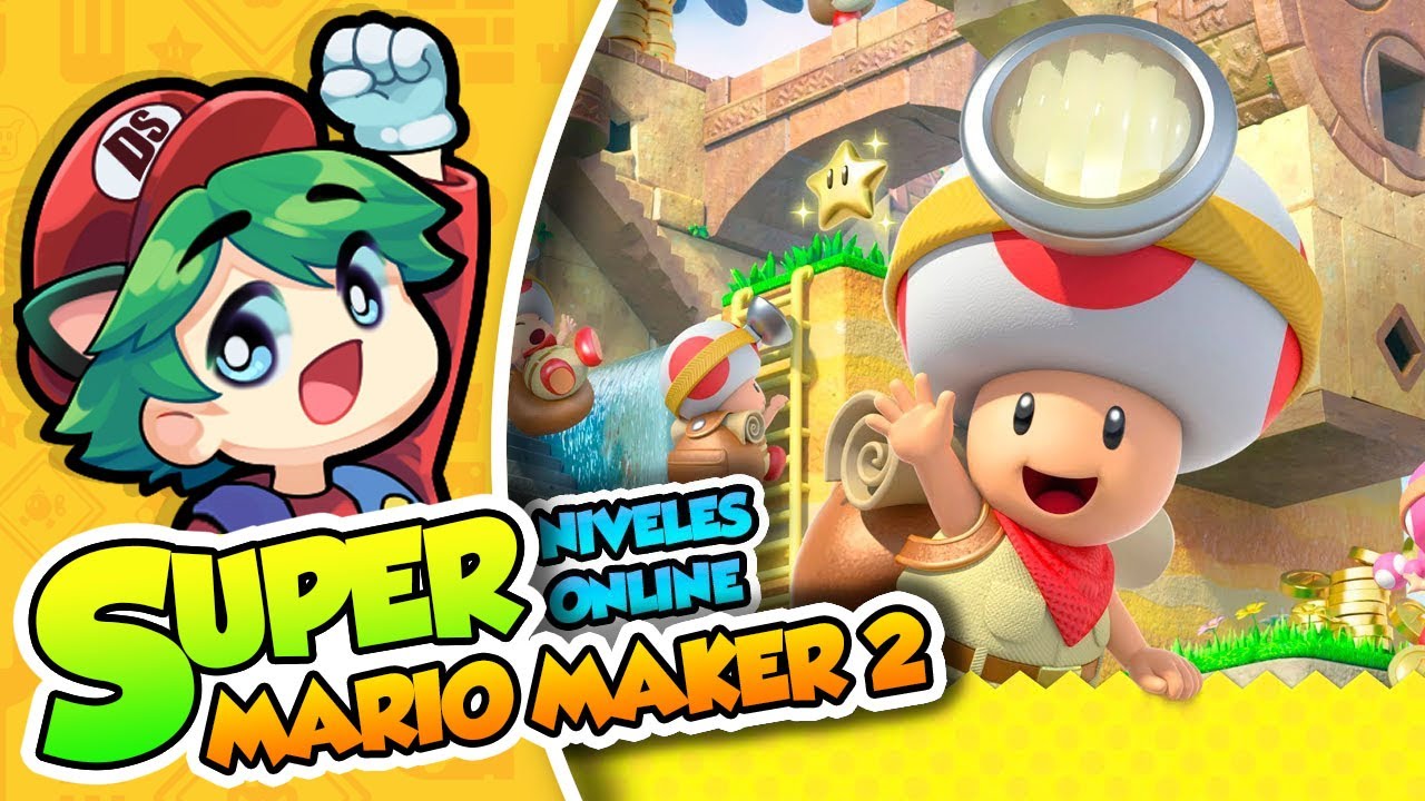 ¡El Capitán Toad y los ganchos malditos! - Super Mario Maker 2 (Niveles Online) DSimphony