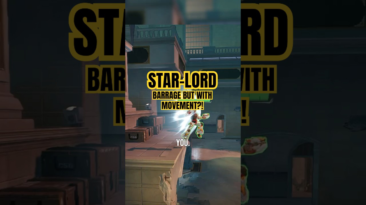 Star-Lord Barrage Trick