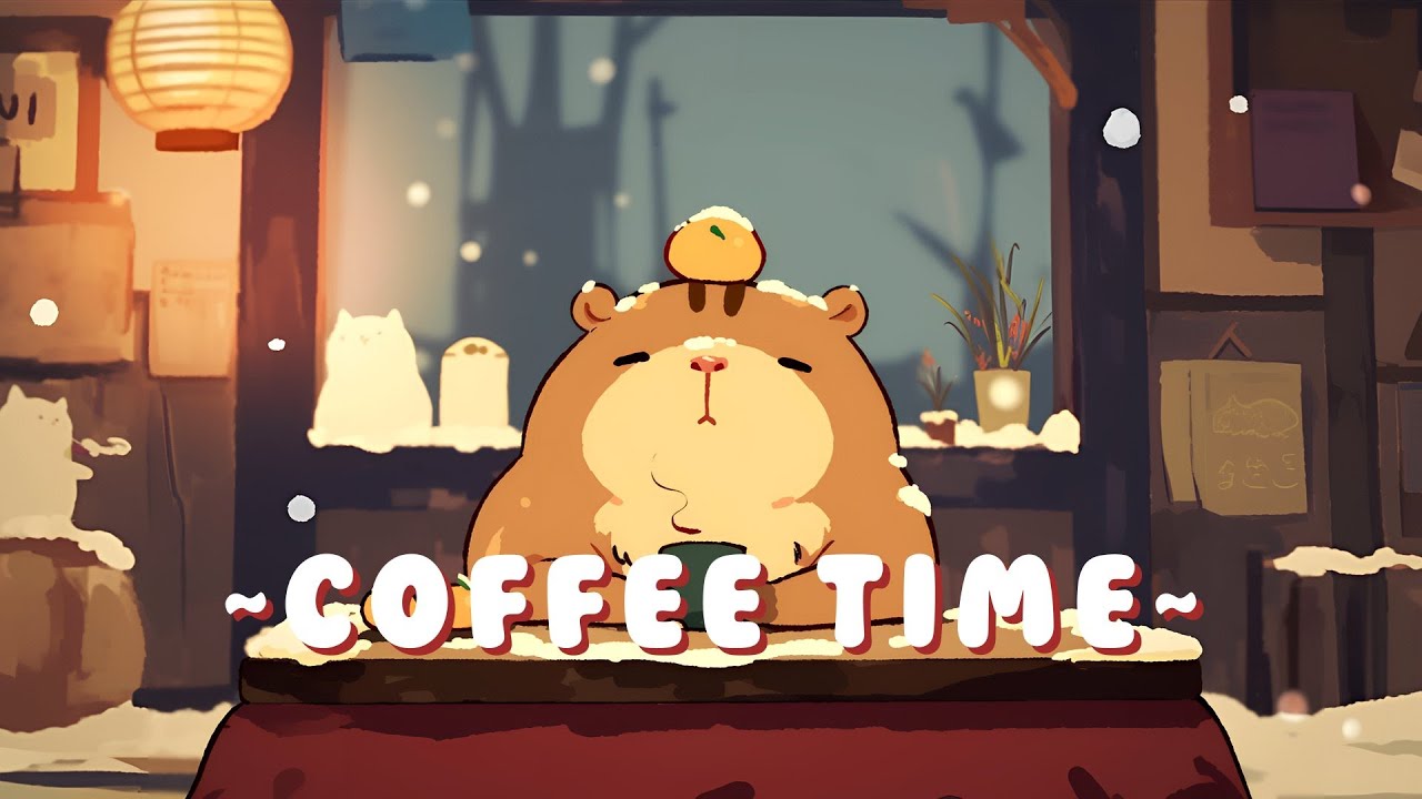 [Long Session] Capybara Music Lab - Relaxing Music for Work/Study ~ Calm Energy ~ 📚 🎵