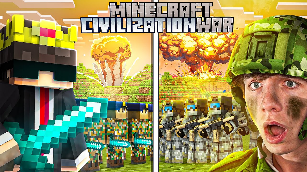 How I Fought in a $10,000 Minecraft Civilization Event! @Karl