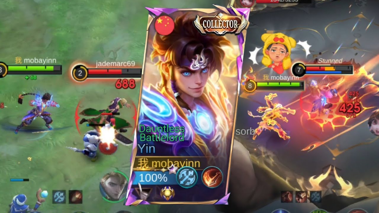 Yin Collector Skin Gameplay(Try Out)- MLBB
