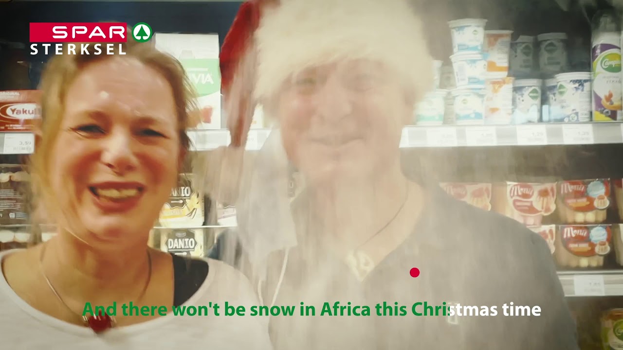 SPAR Sterksel wenst iedereen op unieke manier fijne feestdagen
